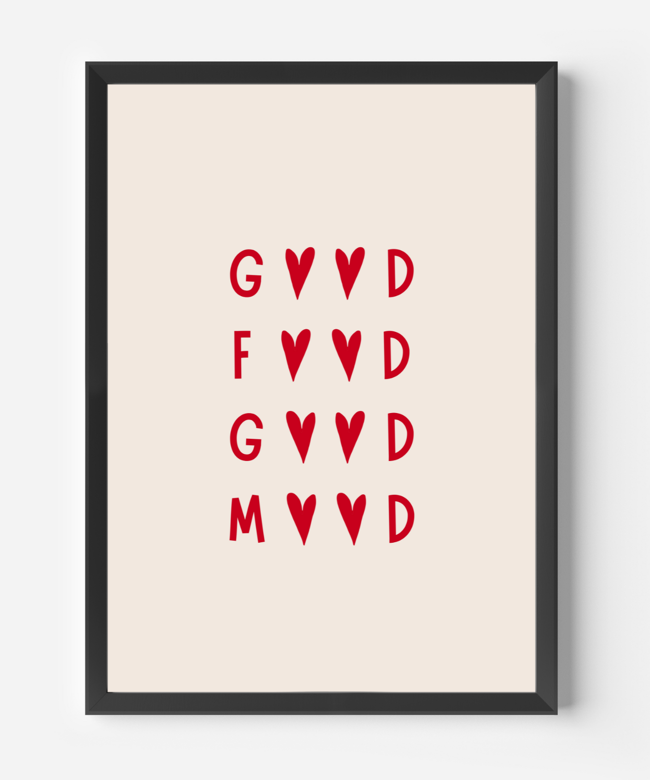 Good Food Matte Vertical Poster