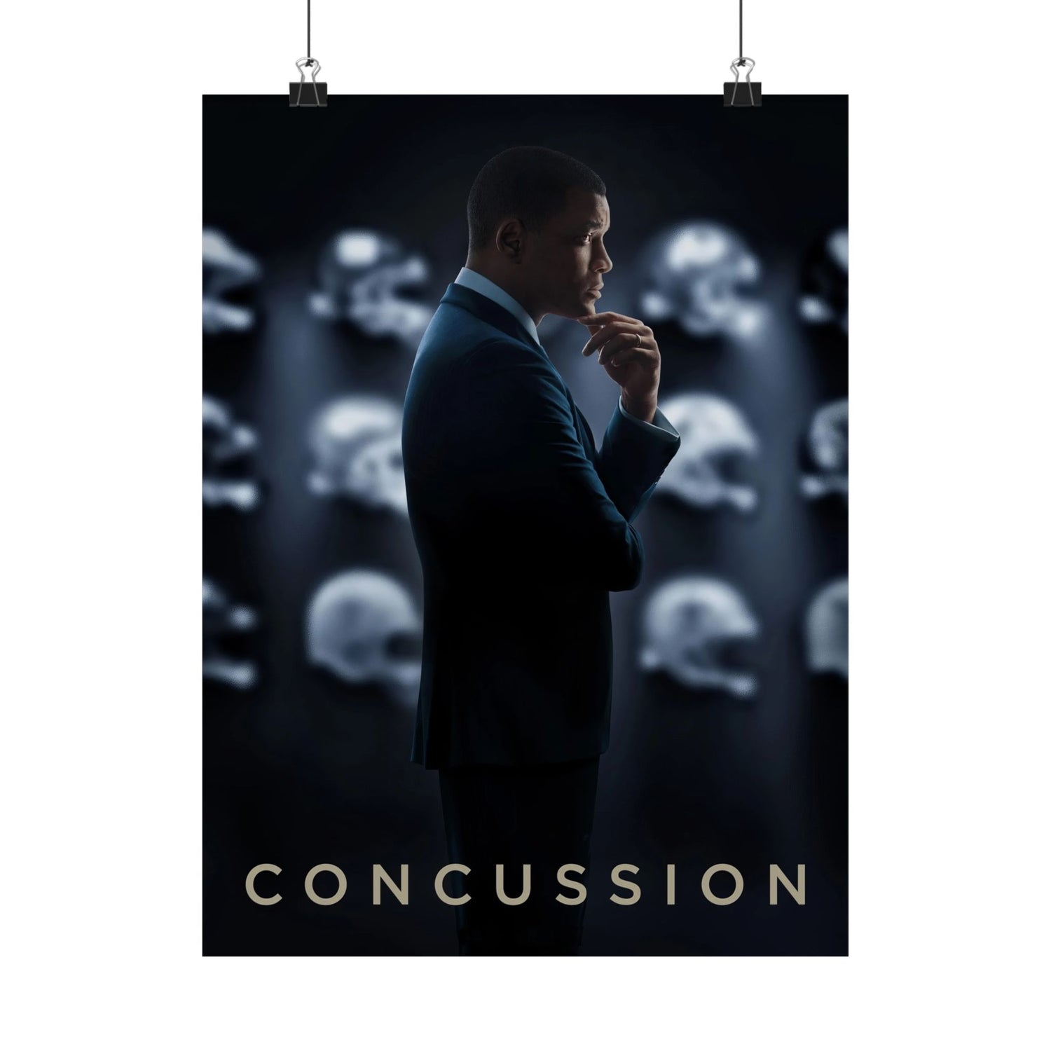 Concussion Canvas Wall Art | Striking Matte Poster Print