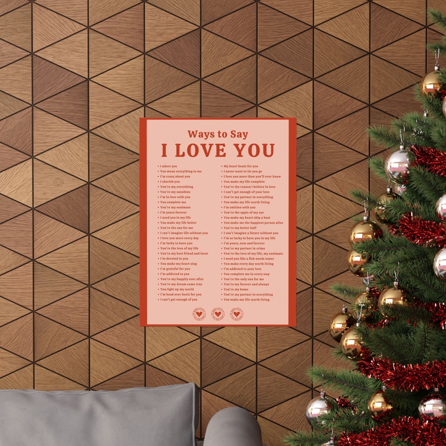 Ways to Say I Love You Poster