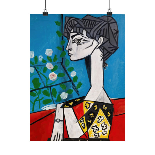 A Long Neck Girl Canvas