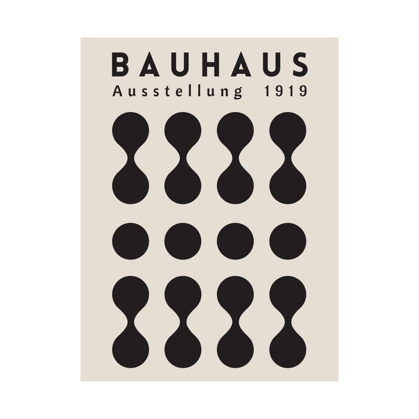 Bauhaus Geometric Canvas Art
