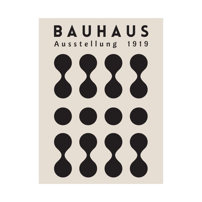 Bauhaus Geometric Canvas Art