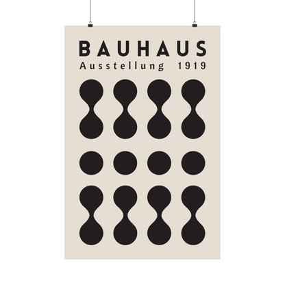 Bauhaus Geometric Canvas Art
