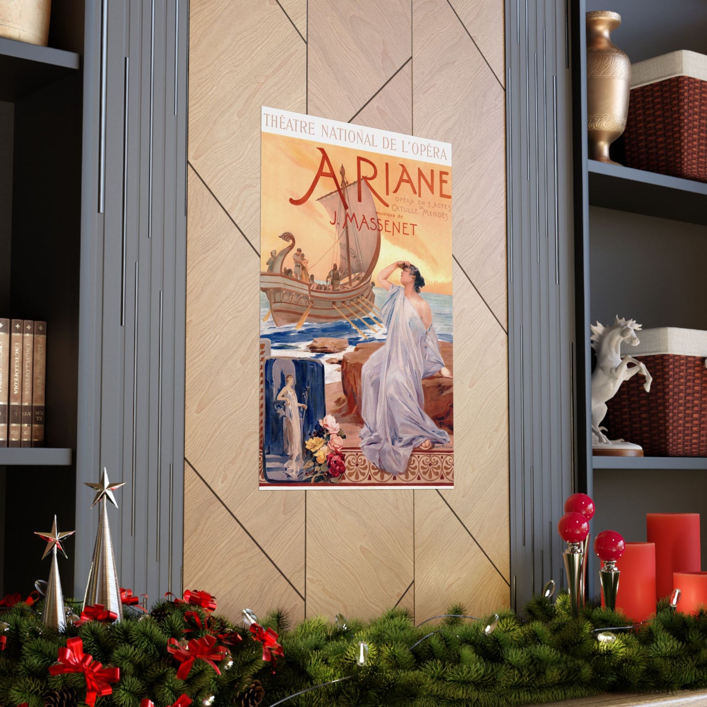 A Girl At Shipyard Poster