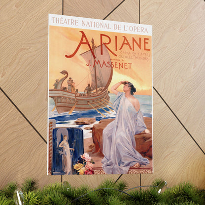 A Girl At Shipyard Poster