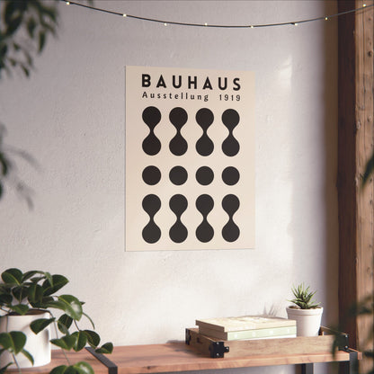 Bauhaus Geometric Canvas Art