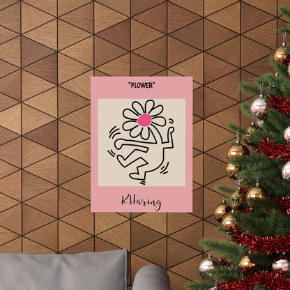 Flower Head Body Poster