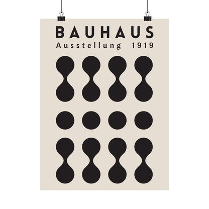 Bauhaus Geometric Canvas Art
