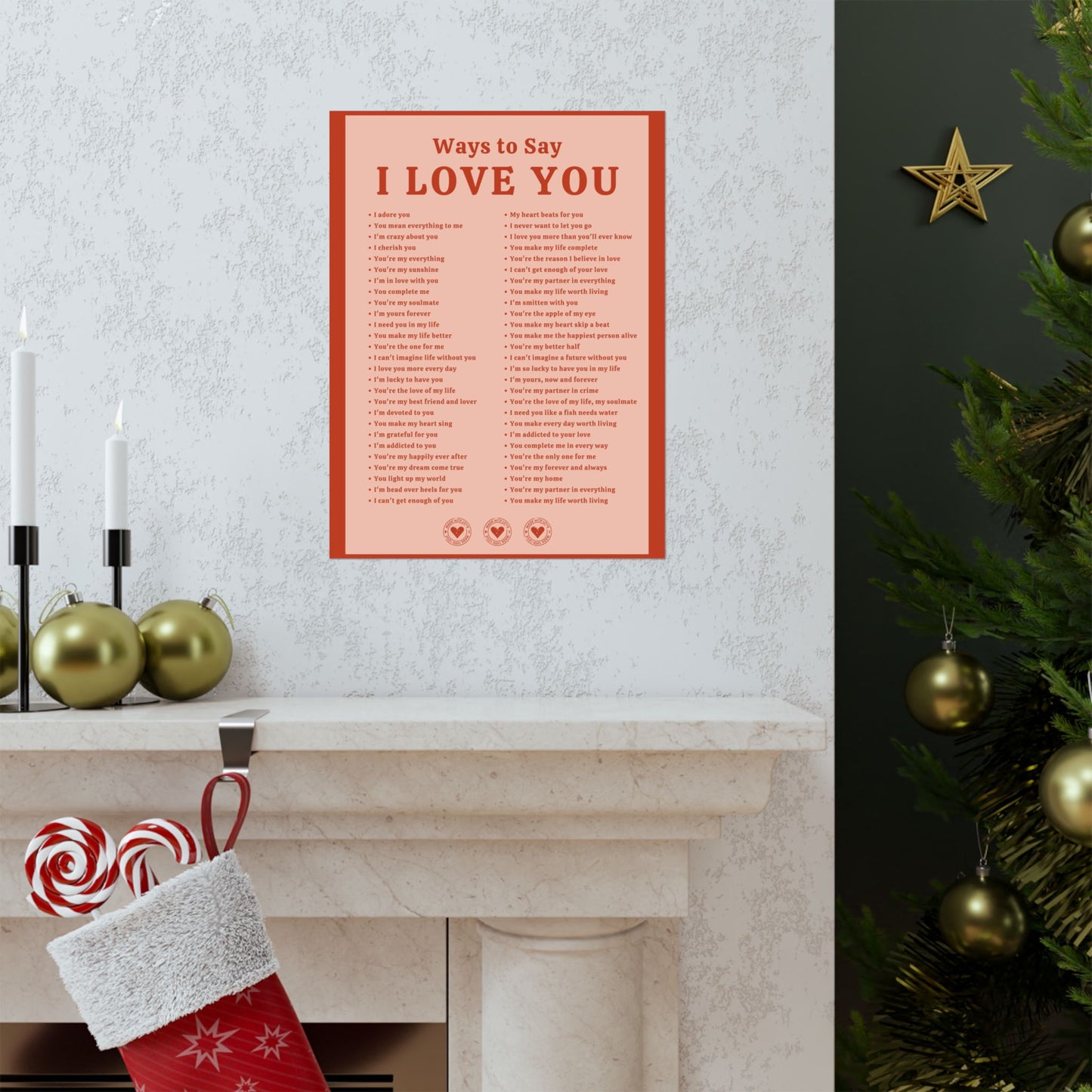 Ways to Say I Love You Poster