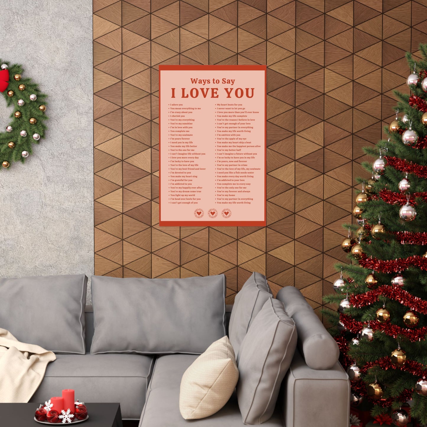 Ways to Say I Love You Poster