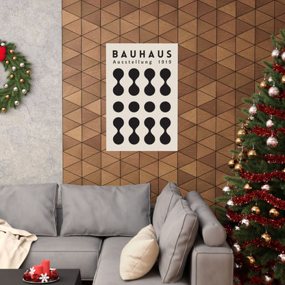 Bauhaus Geometric Canvas Art
