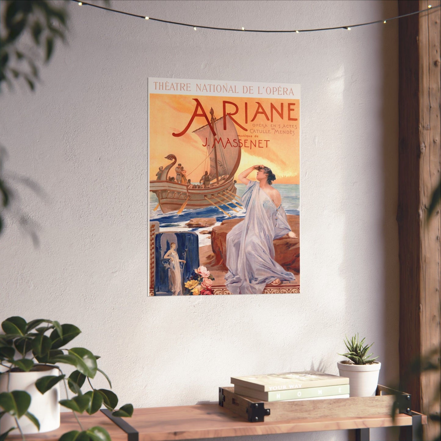 A Girl At Shipyard Poster