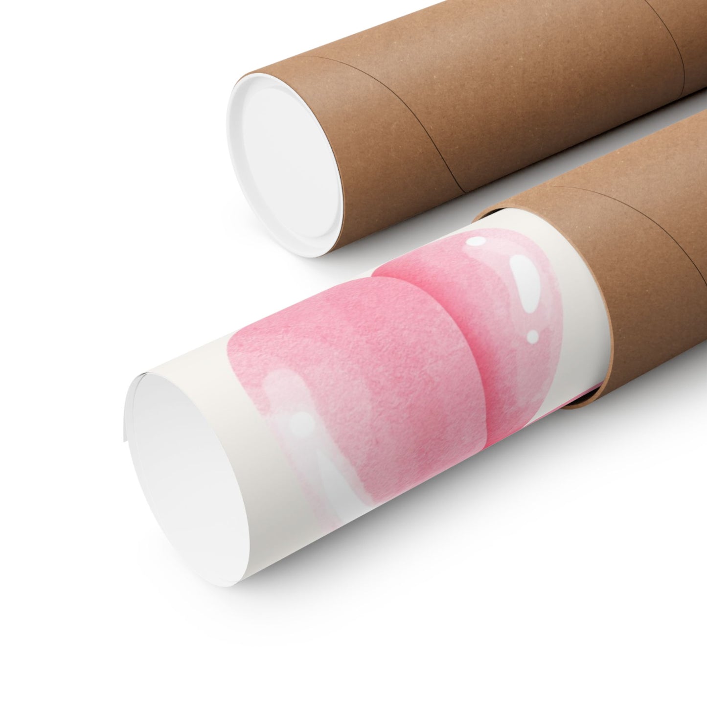 Pink Balloon Dog Poster