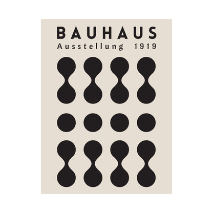 Bauhaus Geometric Canvas Art