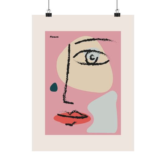 Cubist-Inspired Picasso Face Art