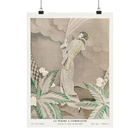 La Femme a l'Émeraude Poster