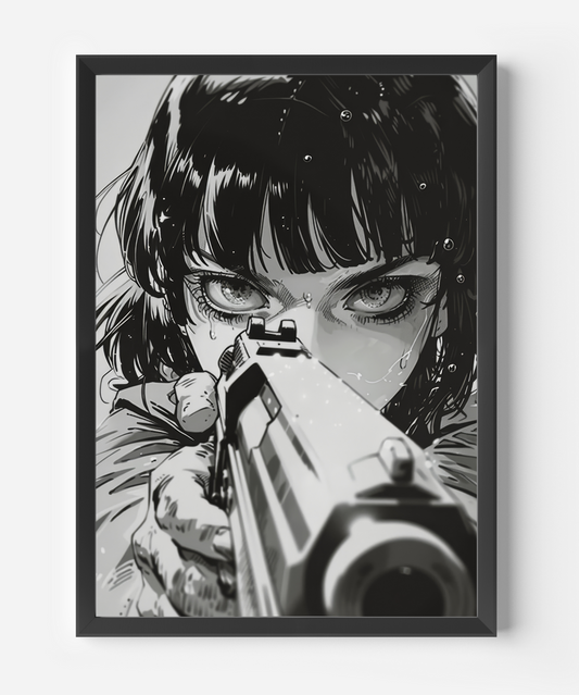 G_nshot : Matte Vertical Posters