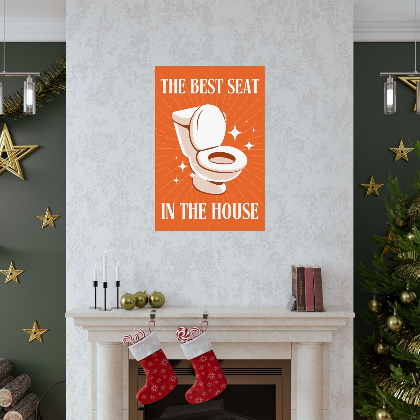 The Superior Seat Sign Poster