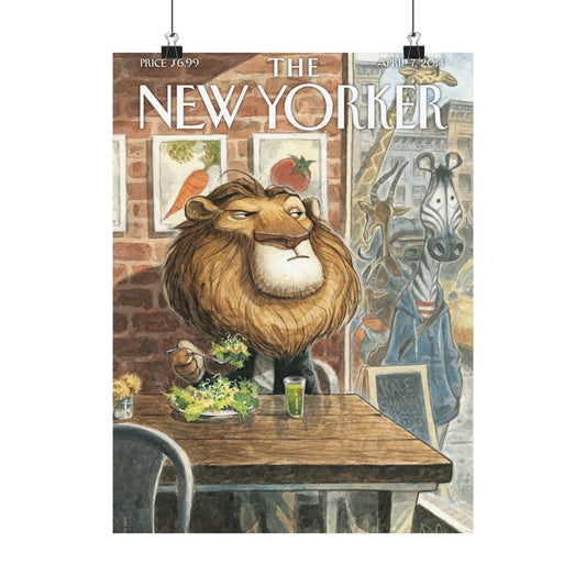A Lion King With Animals Poster
