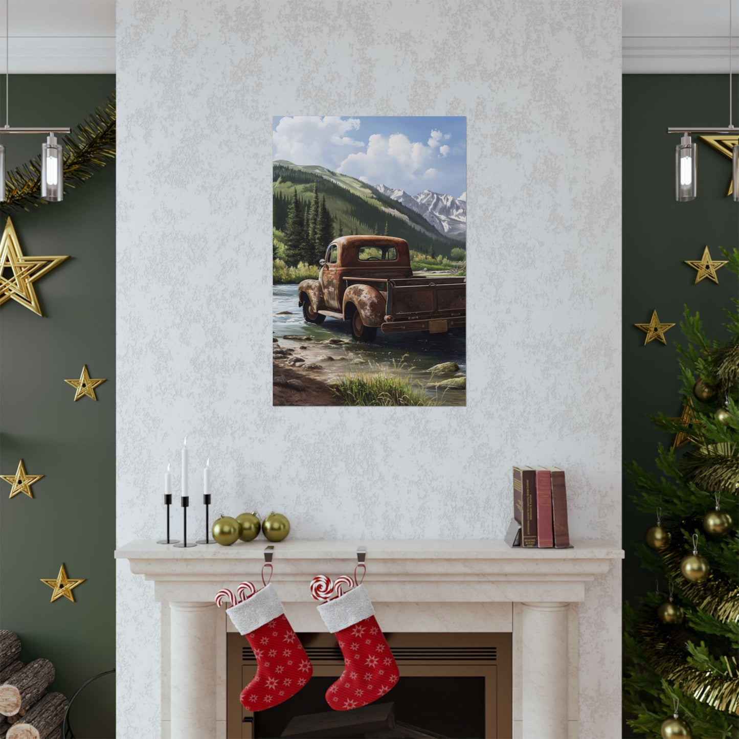 Old Vintage Truck Poster
