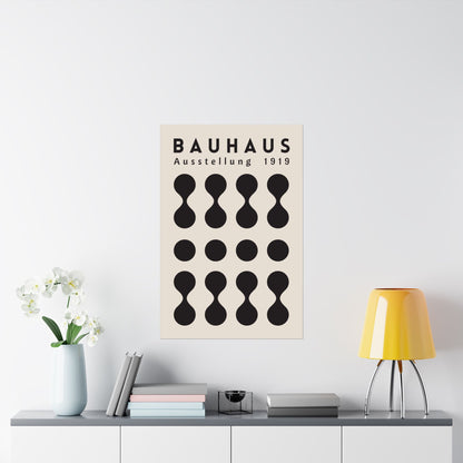 Bauhaus Geometric Canvas Art