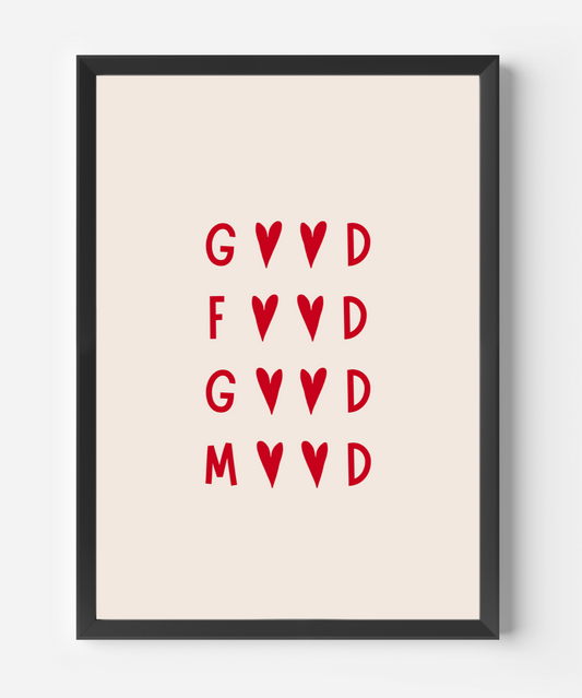 Good Food Matte Vertical Poster