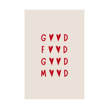 Good Food Matte Vertical Poster