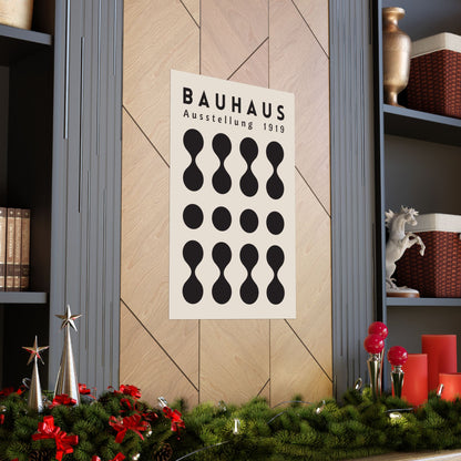 Bauhaus Geometric Canvas Art
