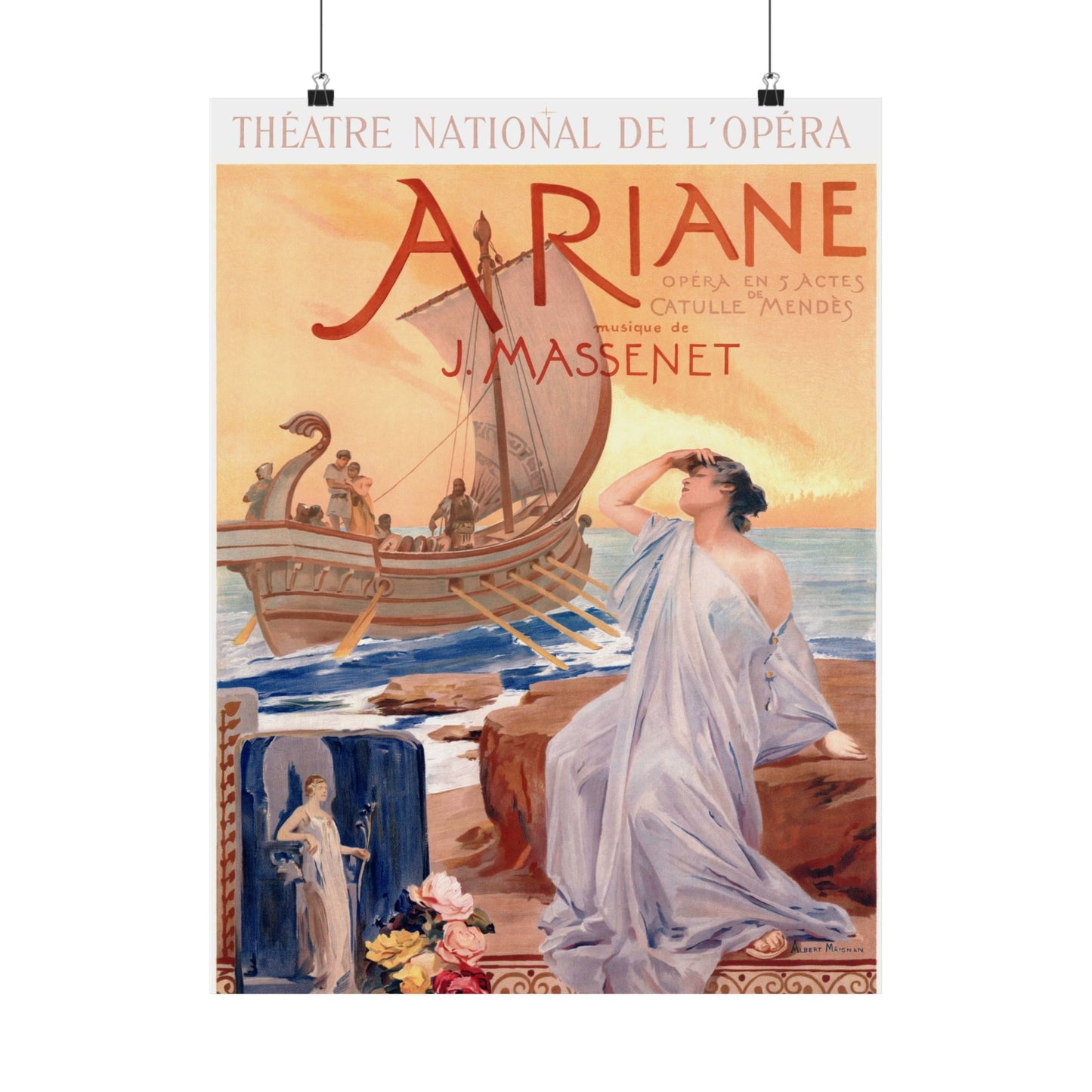A Girl At Shipyard Poster