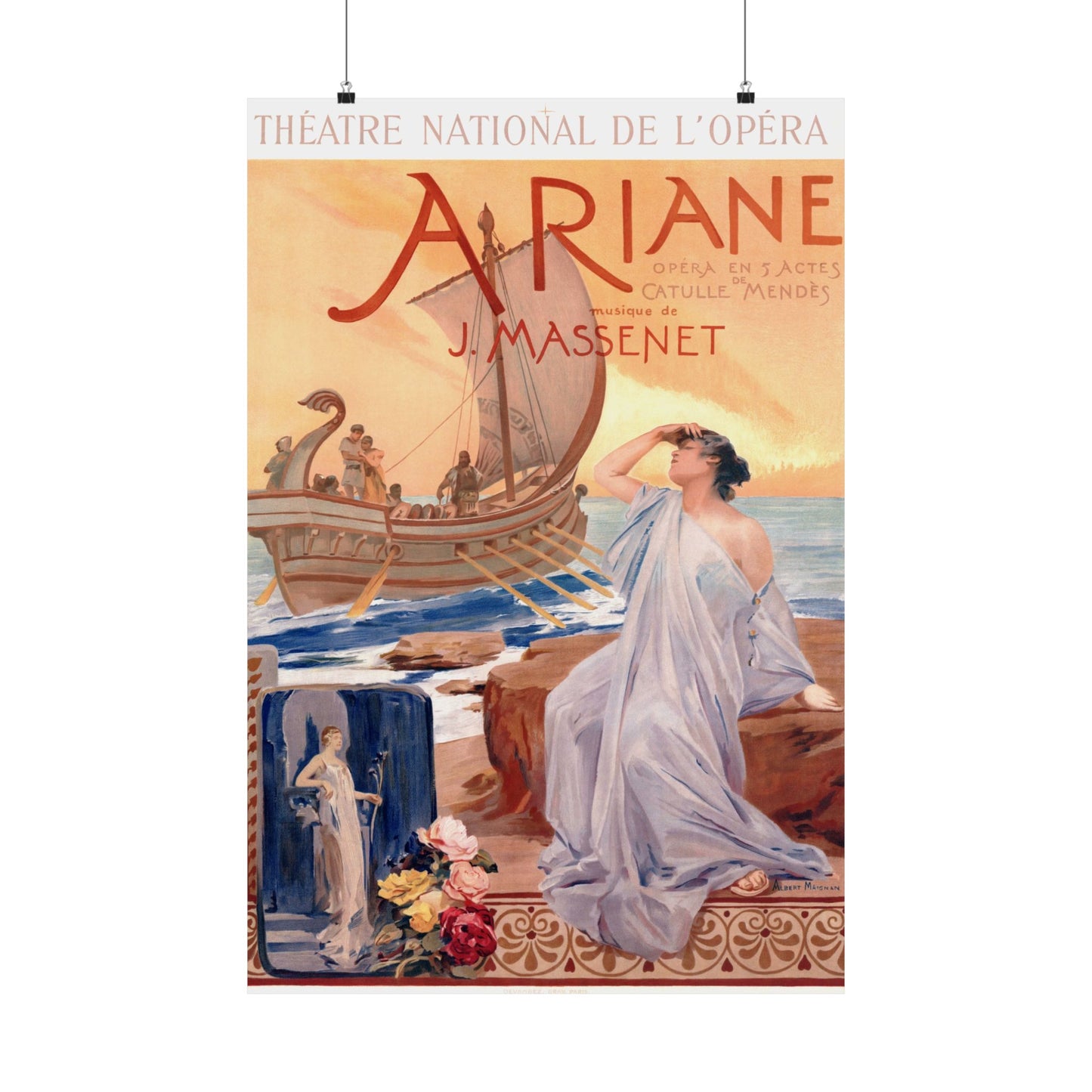 A Girl At Shipyard Poster