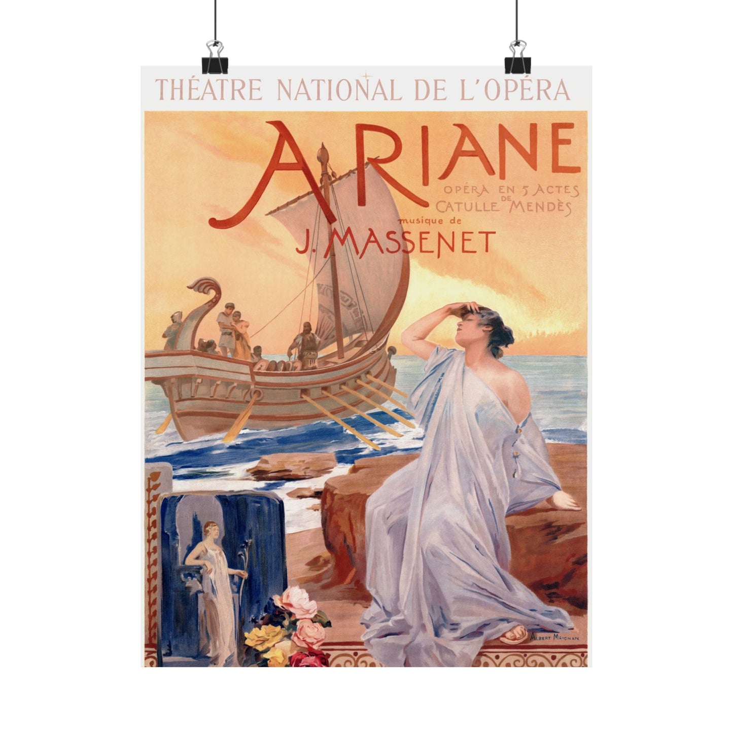 A Girl At Shipyard Poster