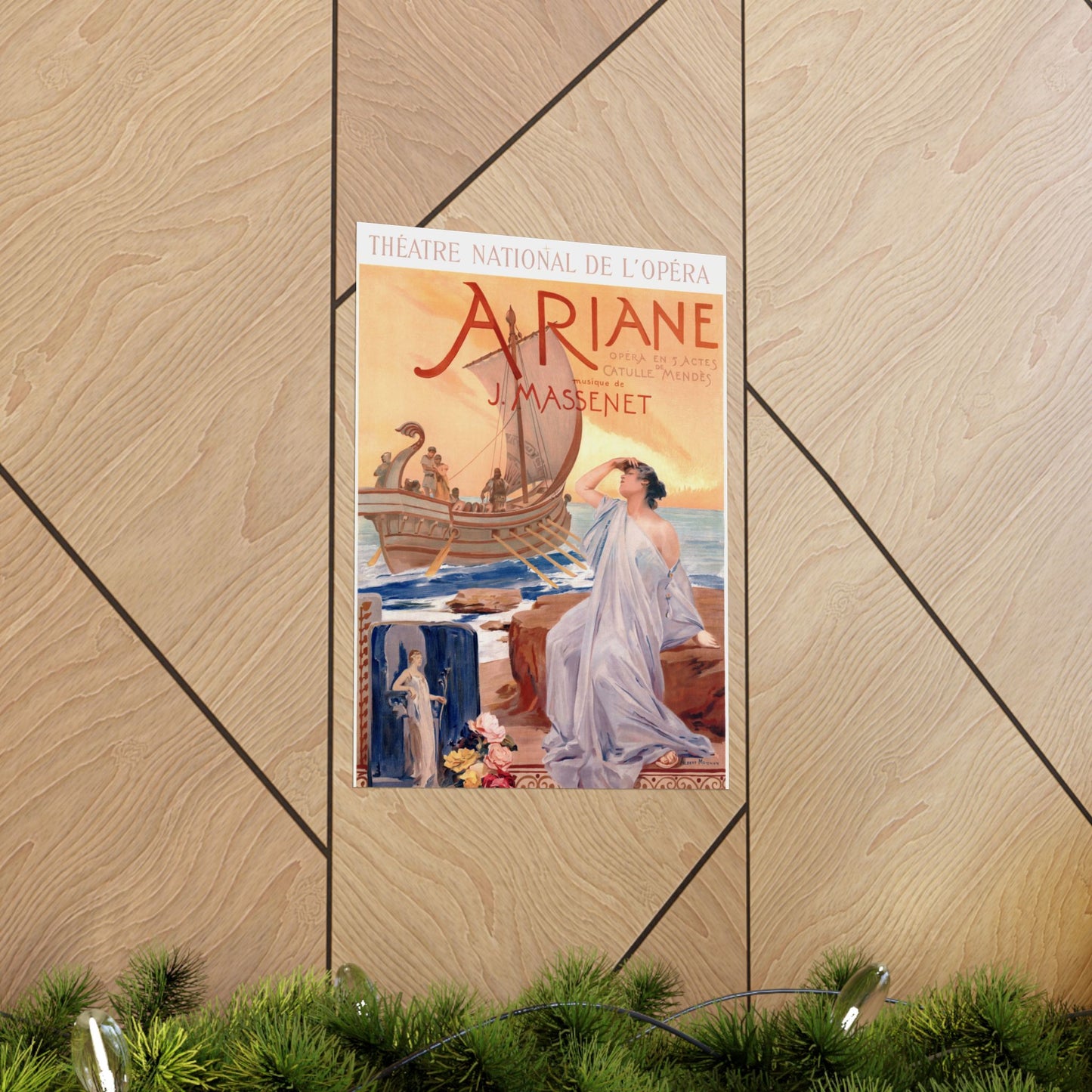 A Girl At Shipyard Poster
