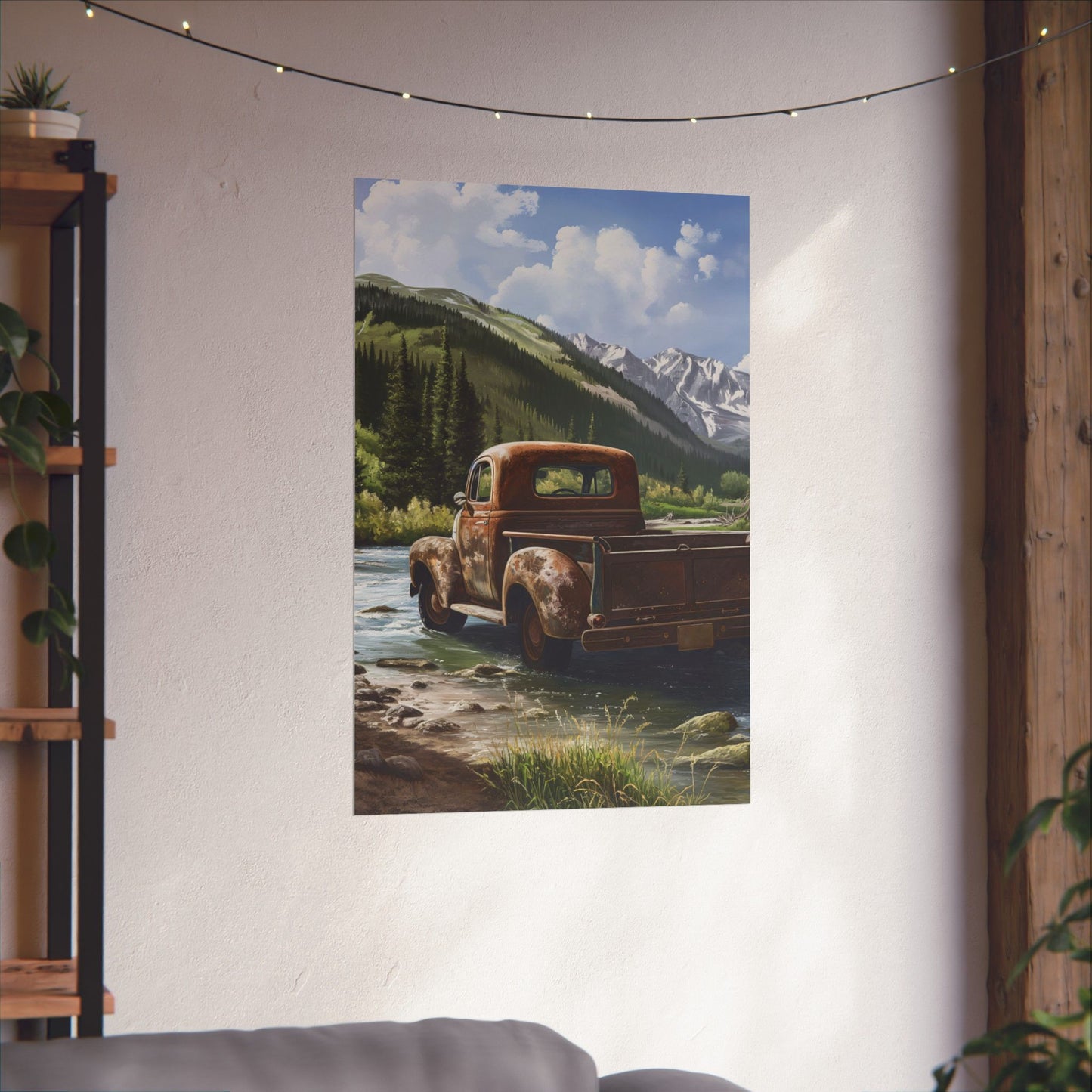 Old Vintage Truck Poster