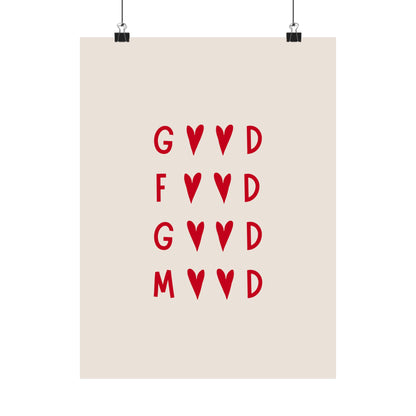 Good Food Matte Vertical Poster